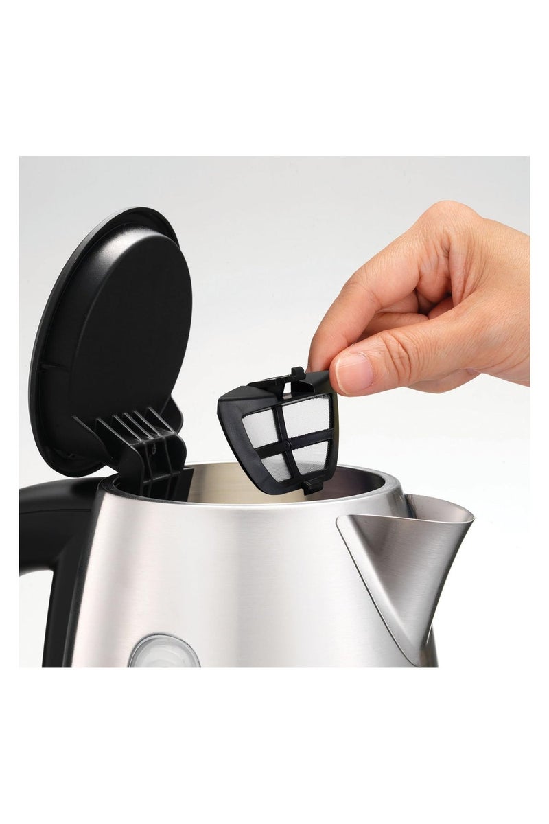 مورفي ريتشاردز غلاية إبريق كهربائية من إكويب – سعة 1.7 لتر، 3 كيلوواط – ستانلس ستيل مصقول - Image 4